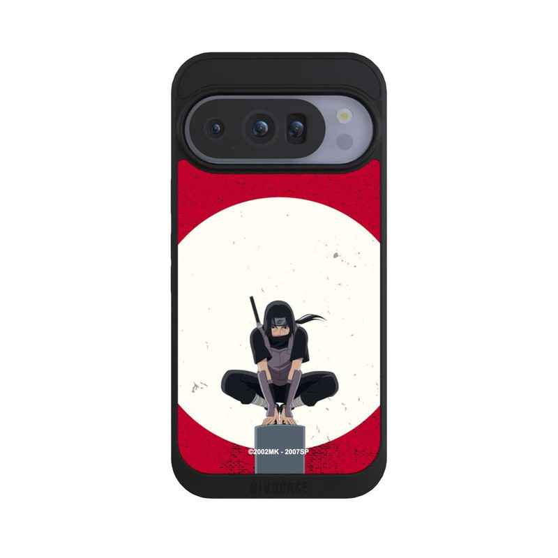 Pixel 10 Pro NIVOpure Itachi Uchiha Symbol Roter Hintergrund