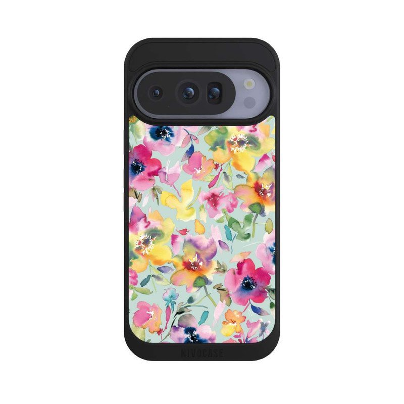 Pixel 10 Pro NIVOpure Artistique été floral psychédélique