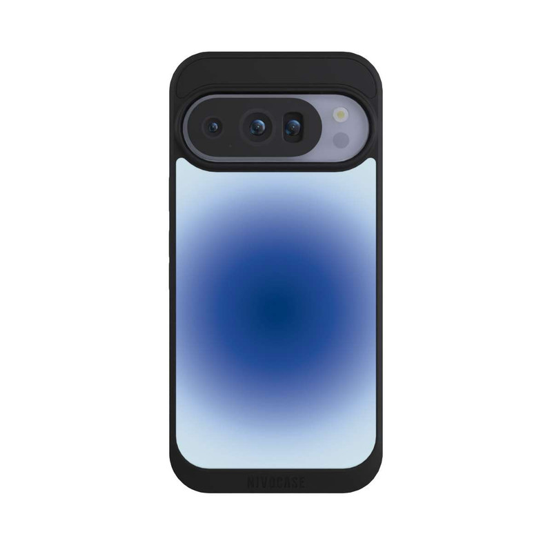 Pixel 10 Pro NIVOpure Aura Blau Kreis