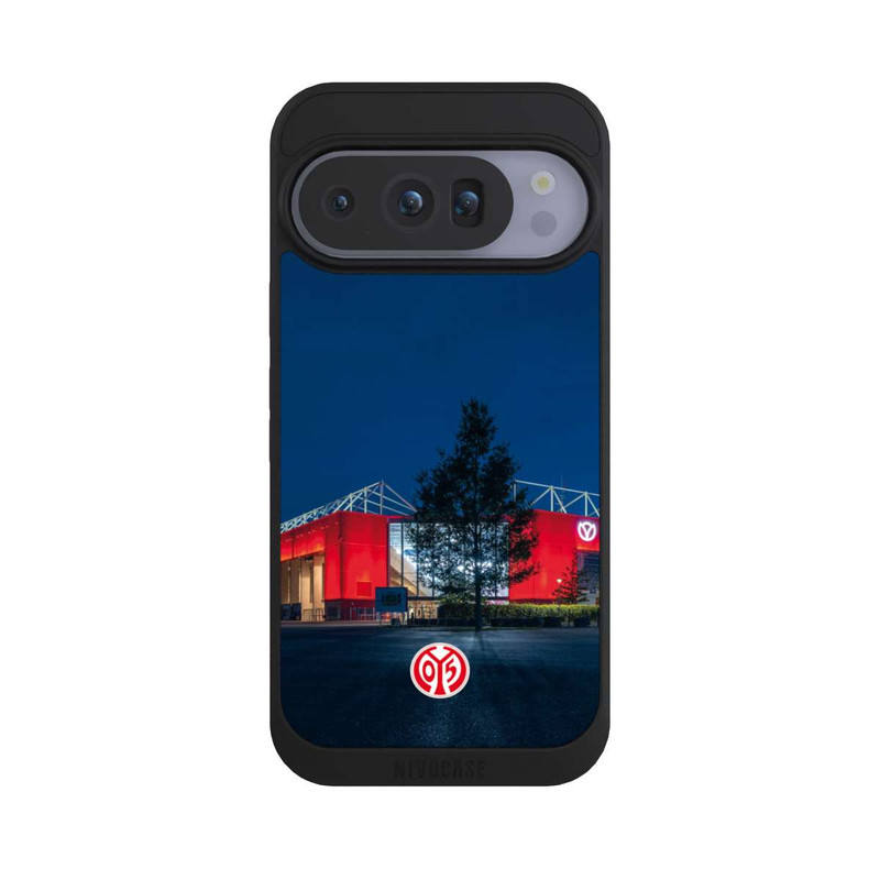 Pixel 10 Pro NIVOpure Mainz 05 Stadion bei Nacht
