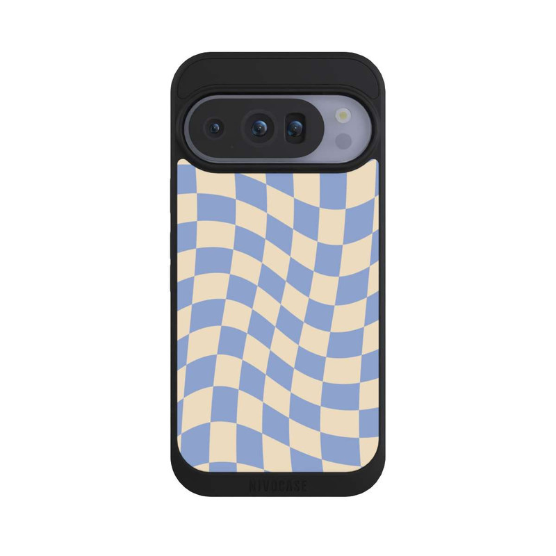 Pixel 10 Pro NIVOpure Schachbrett Blau