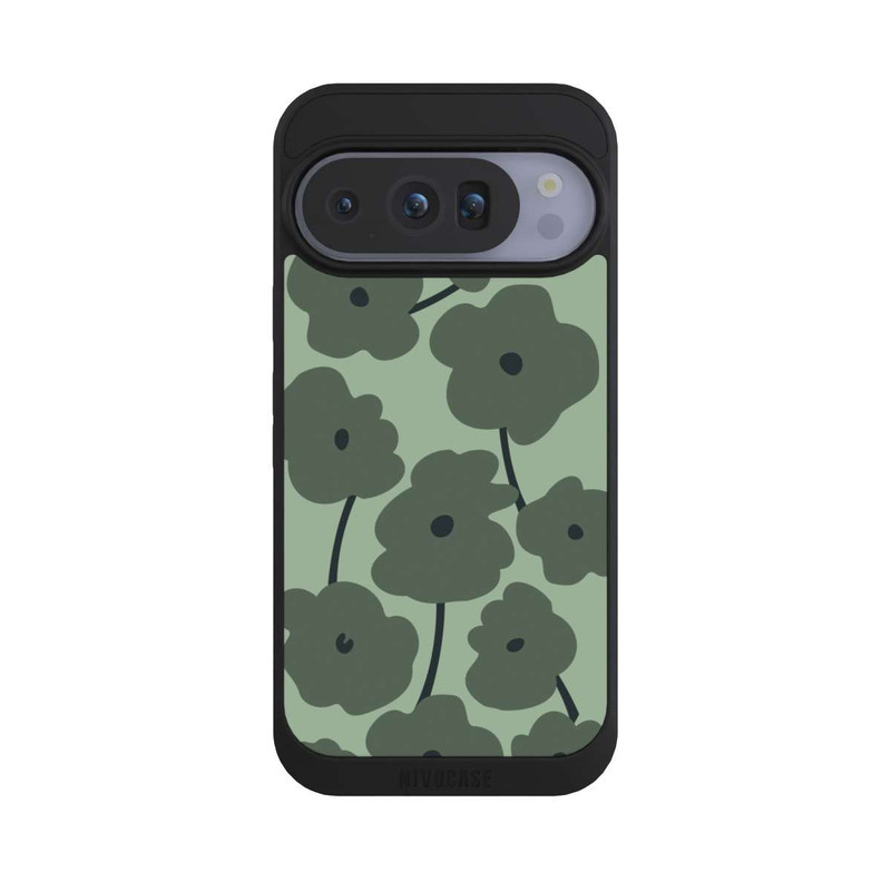 Pixel 10 Pro NIVOpure Minimalistische Blumen Grün