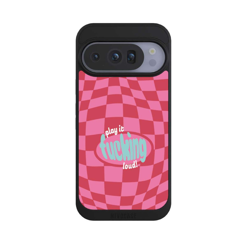 Pixel 10 Pro NIVOpure Play Fucking Loud Kariert