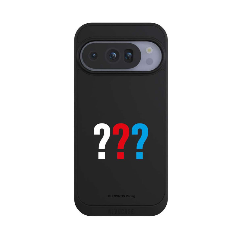 Pixel 10 Pro NIVOpure Die Drei Fragezeichen Logo Transparent