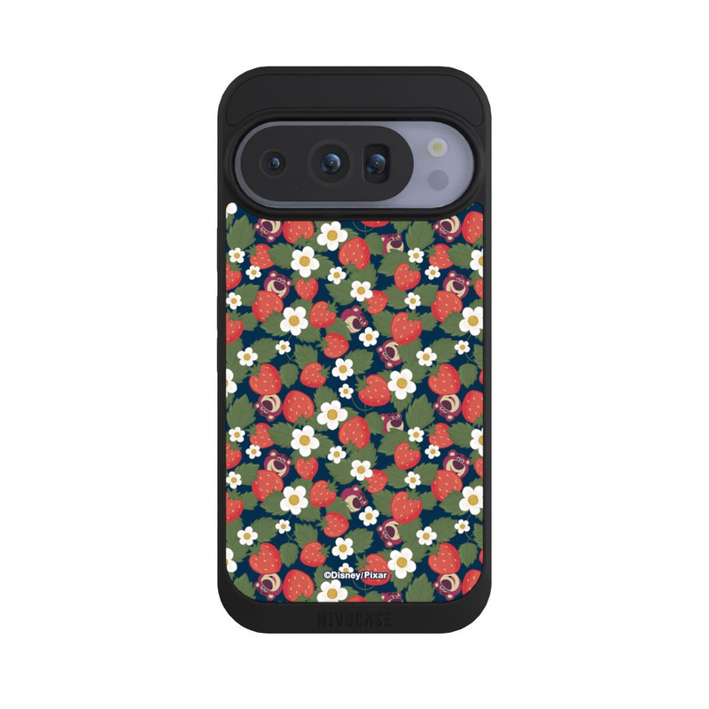 Pixel 10 Pro NIVOpure Lotso Toy Story Strawberry Flower Pattern