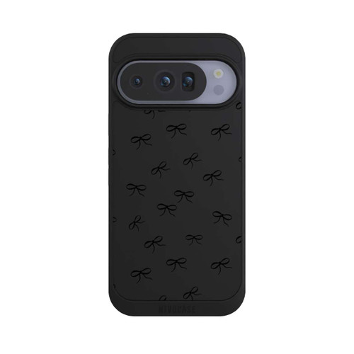 Google Pixel 10 Pro NIVOpure Schleifen Muster Schwarz Transparent