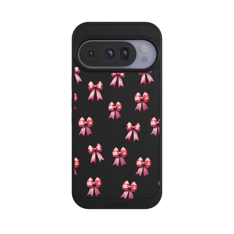 Pixel 10 Pro NIVOpure Schleifen Muster Aquarell Pink