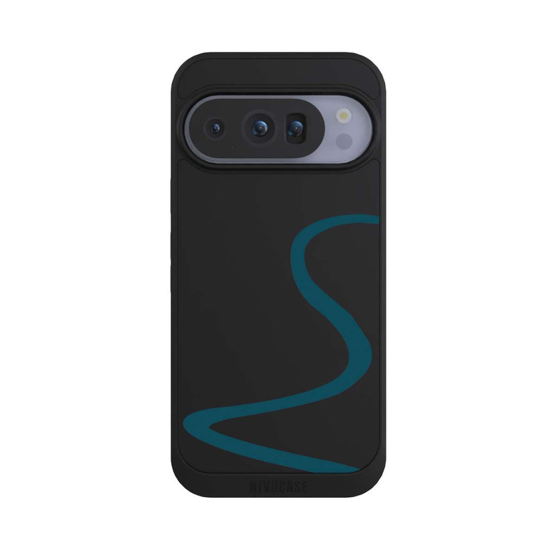 Pixel 10 Pro NIVOpure Blaue Linie Transparent