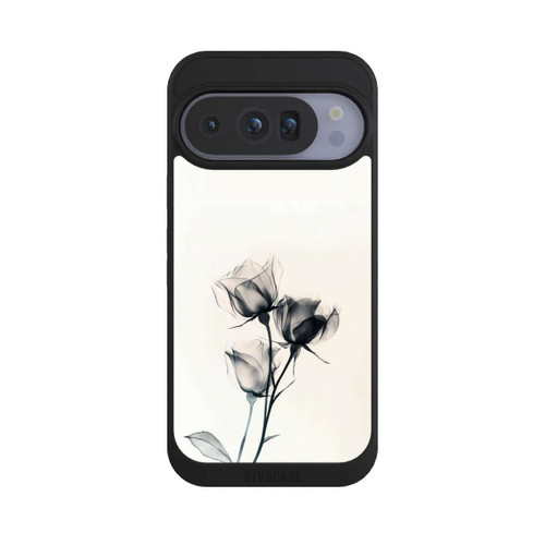 Google Pixel 10 Pro NIVOpure Schwarze Blume