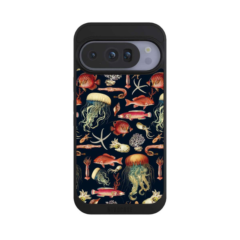 Pixel 10 Pro NIVOpure Tiefseefisch Muster