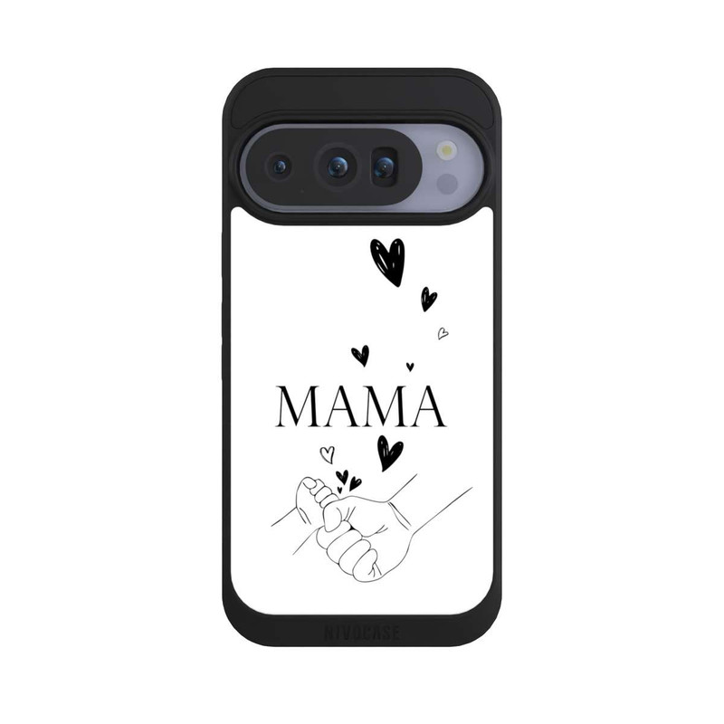 Pixel 10 Pro NIVOpure Mothers Day Line Art Hands Black and White