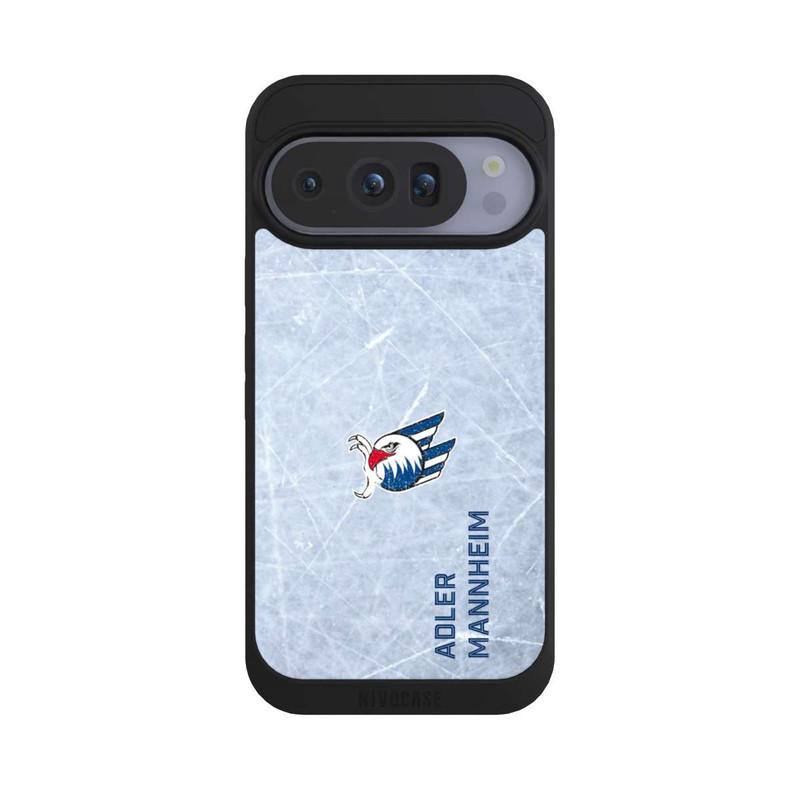 Pixel 10 Pro NIVOpure Adler Mannheim Eisfläche Logo