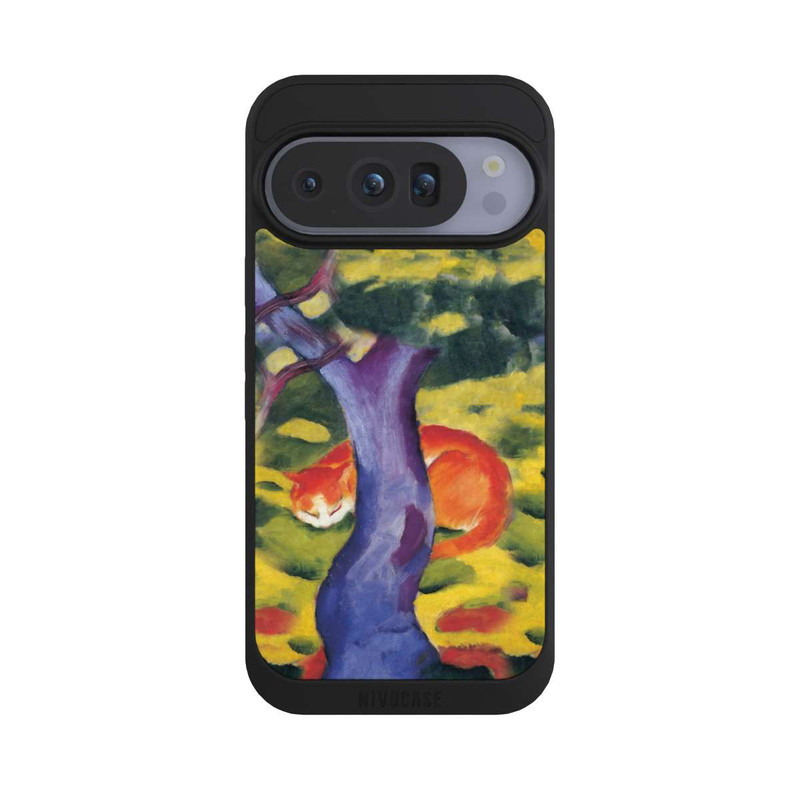 Pixel 10 Pro NIVOpure Katze hinter Einem Baum von Franz Marc
