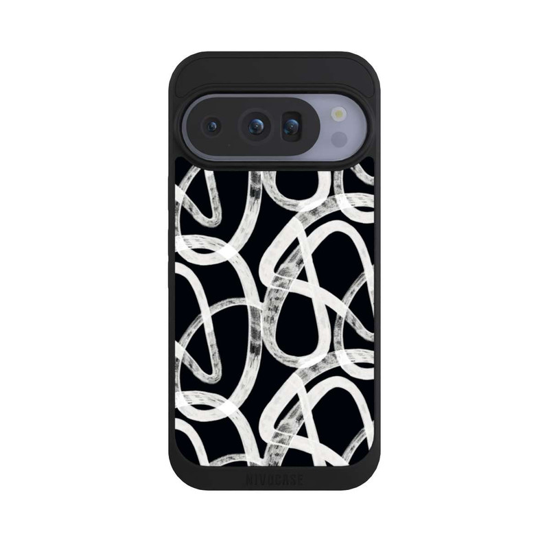 Pixel 10 Pro NIVOpure Doodles Black and White
