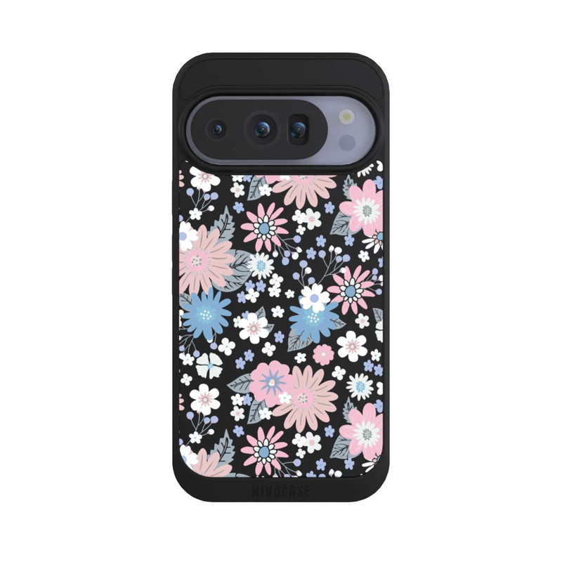 Pixel 10 Pro NIVOpure Wildblumenmuster Illustration Pastell Transparent