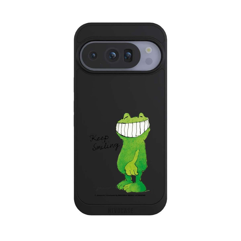 Pixel 10 Pro NIVOpure Frosch Keep Smiling Transparent