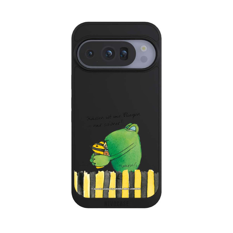 Pixel 10 Pro NIVOpure Frosch Küssen ist wie Fliegen Transparent