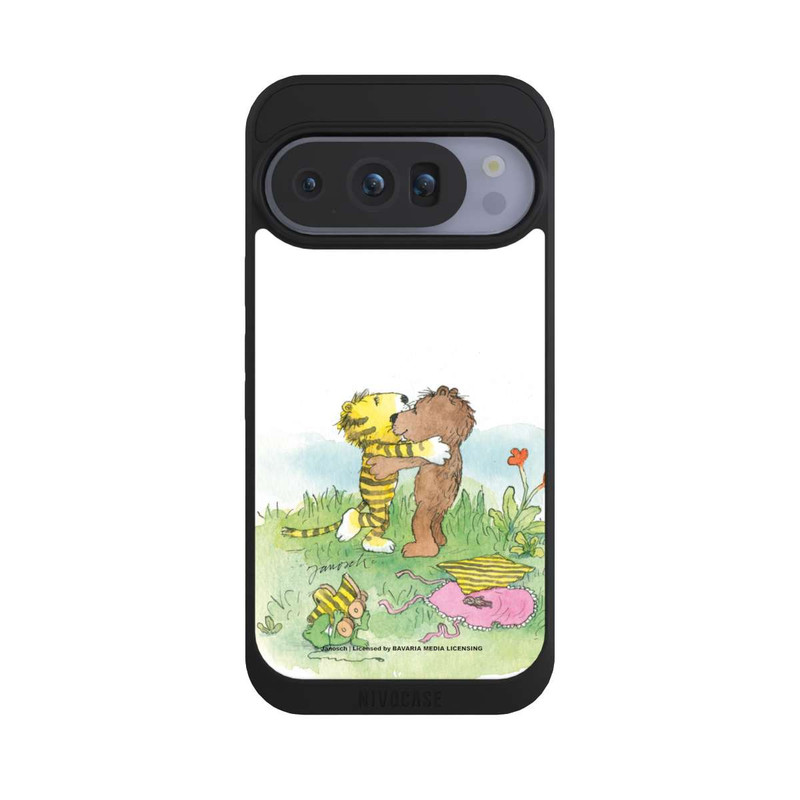 Pixel 10 Pro NIVOpure Bär und Tiger Umarmung