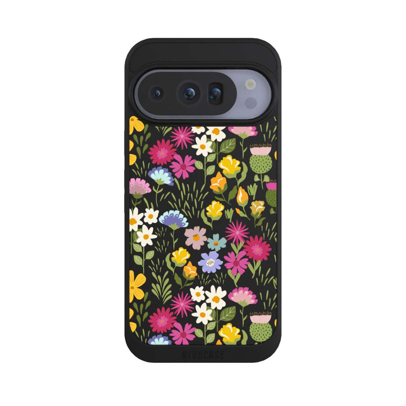 Pixel 10 Pro NIVOpure Summer Flowers Pattern Transparent