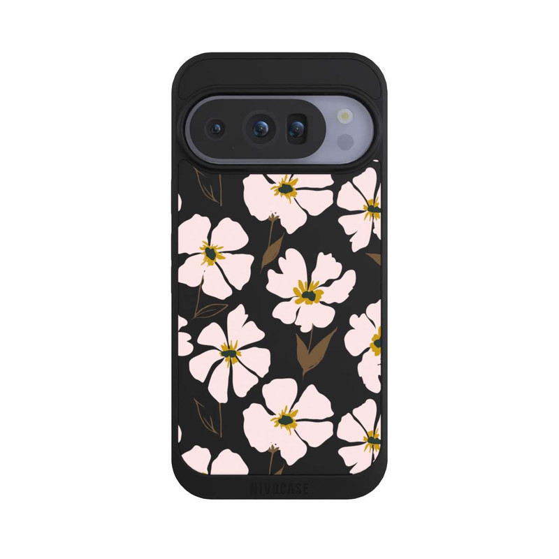 Pixel 10 Pro NIVOpure Simple Pastell Flowers Rose Transparent