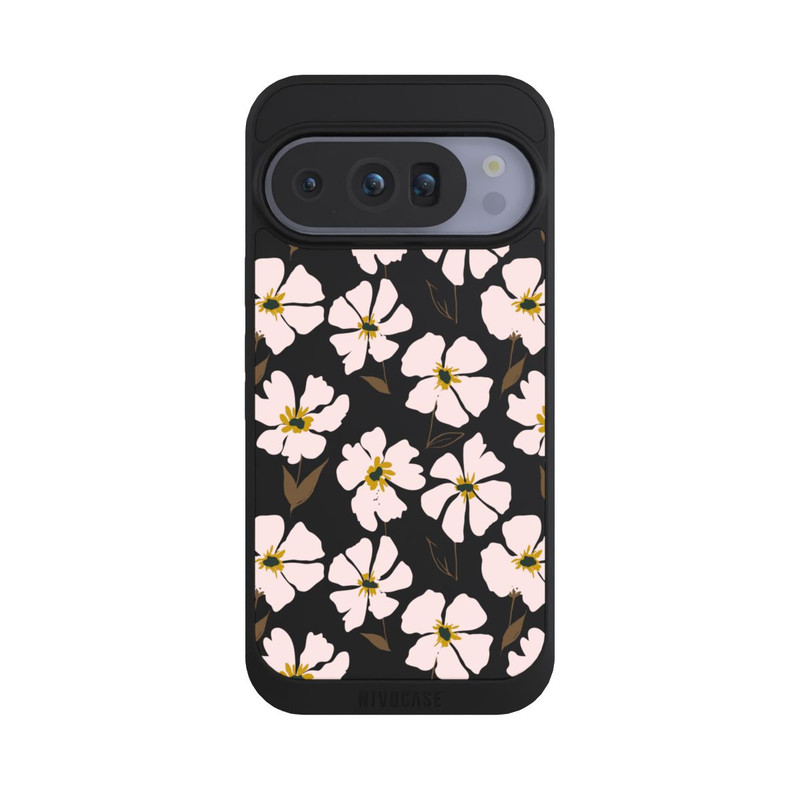 Pixel 10 Pro NIVOpure Simple Pastell Flowers Rose Transparent