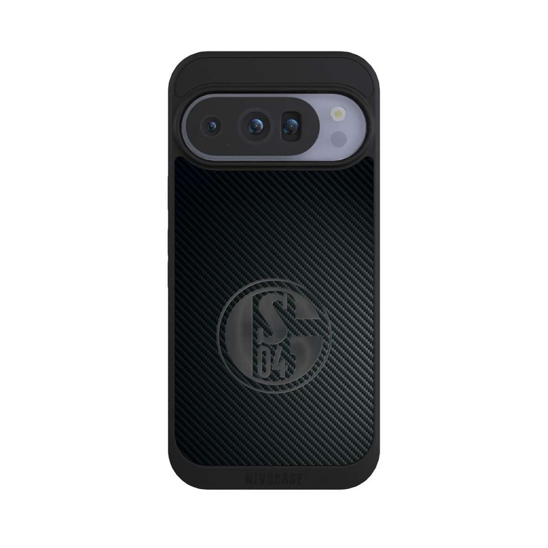 Pixel 10 Pro NIVOpure Schalke 04 Carbon Look