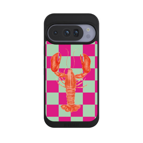 Google Pixel 10 Pro NIVOpure Pink Checkers Lobster
