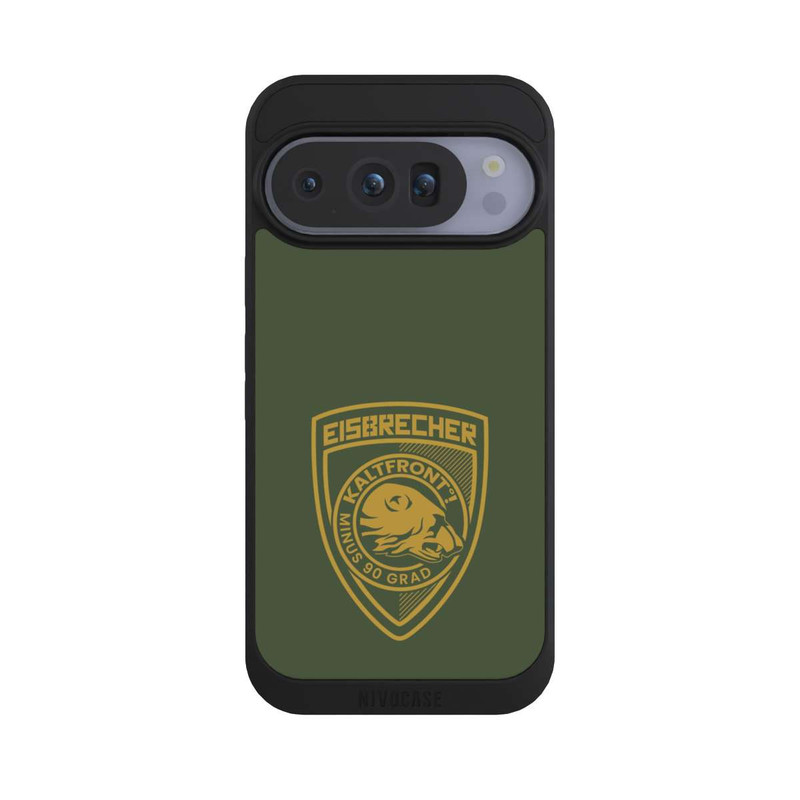 Pixel 10 Pro NIVOpure Eisbär Patch Oliv