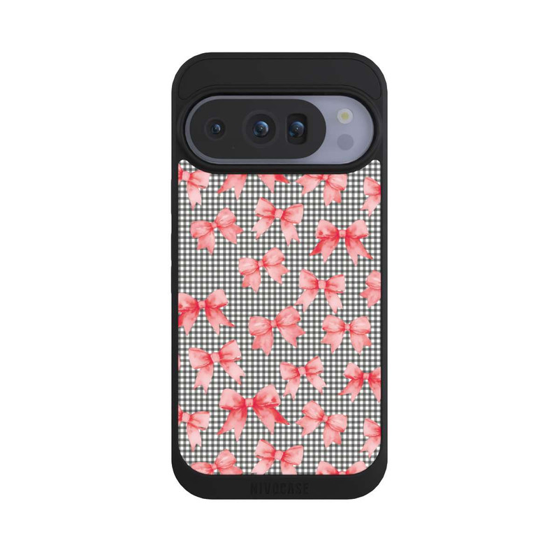 Pixel 10 Pro NIVOpure Red Bows and Gingham