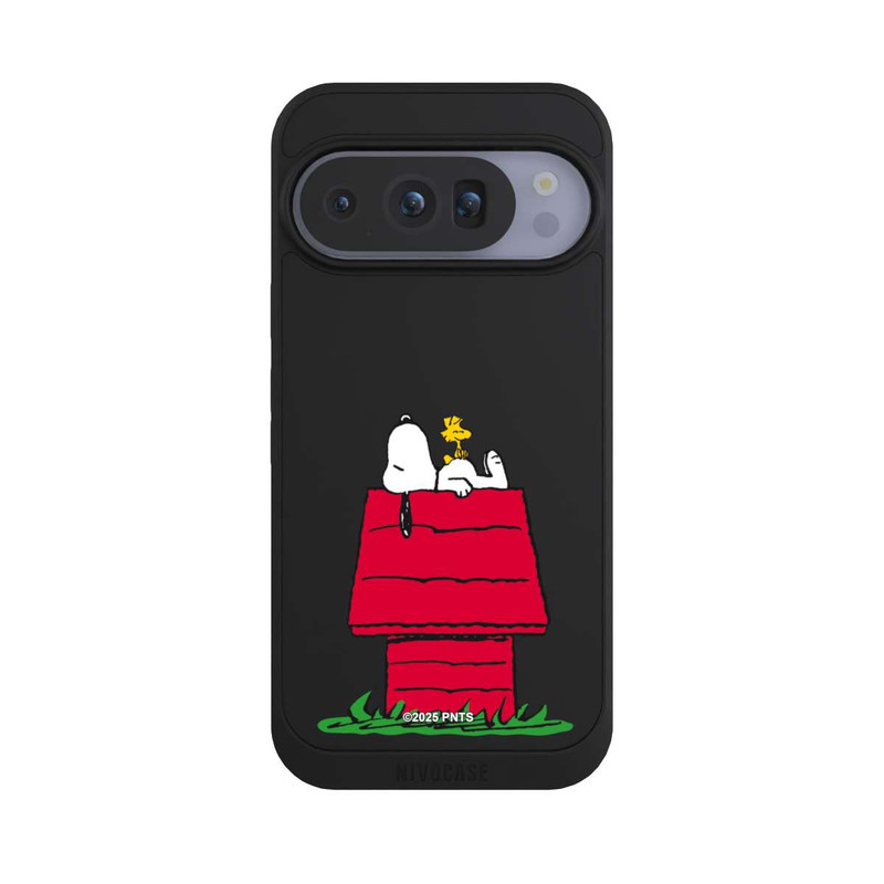 Pixel 10 Pro NIVOpure Snoopy and Woodstock Classic transparent