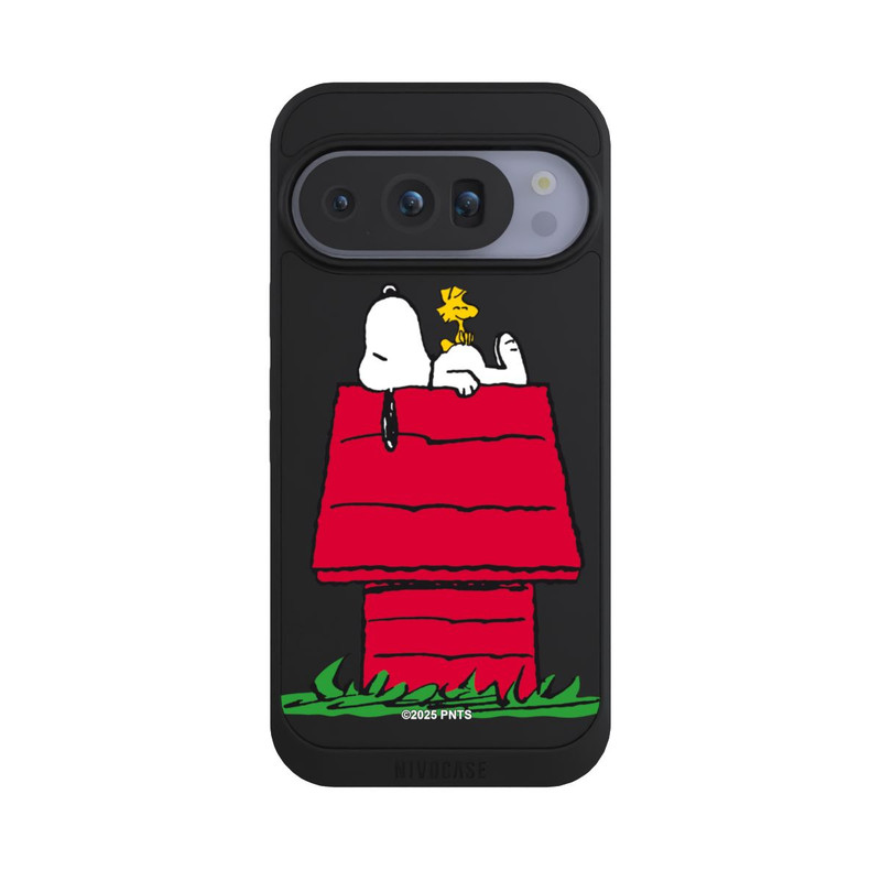 Pixel 10 Pro NIVOpure Snoopy and Woodstock Classic transparent