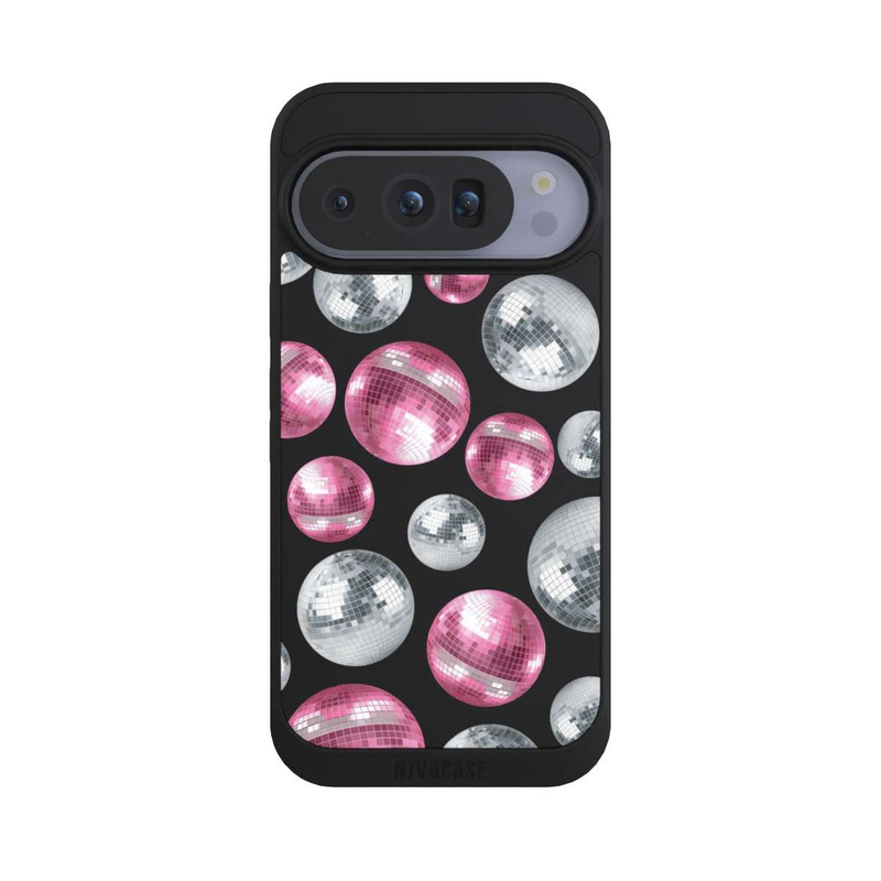 Pixel 10 Pro NIVOpure Discokugel Show Pink Transparent