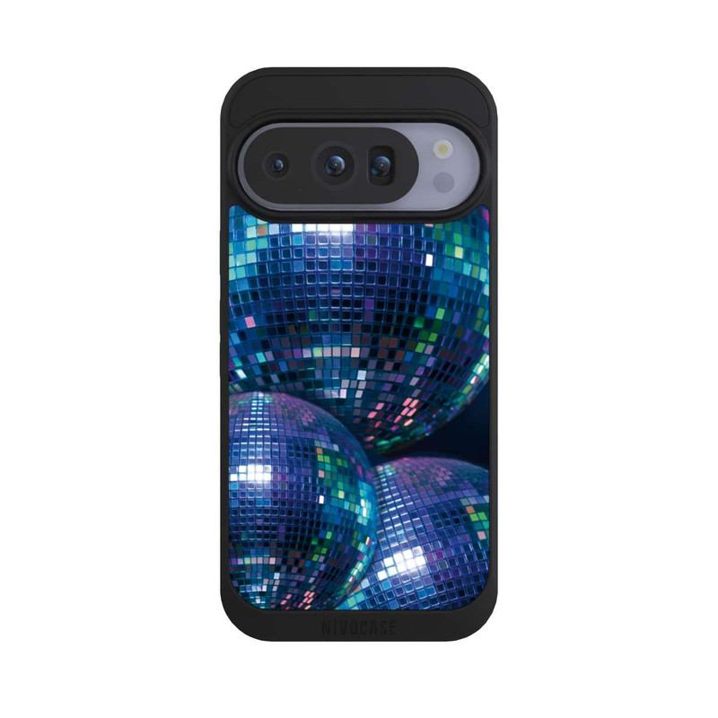 Pixel 10 Pro NIVOpure Disco Ball Blue Black Partytime with KI