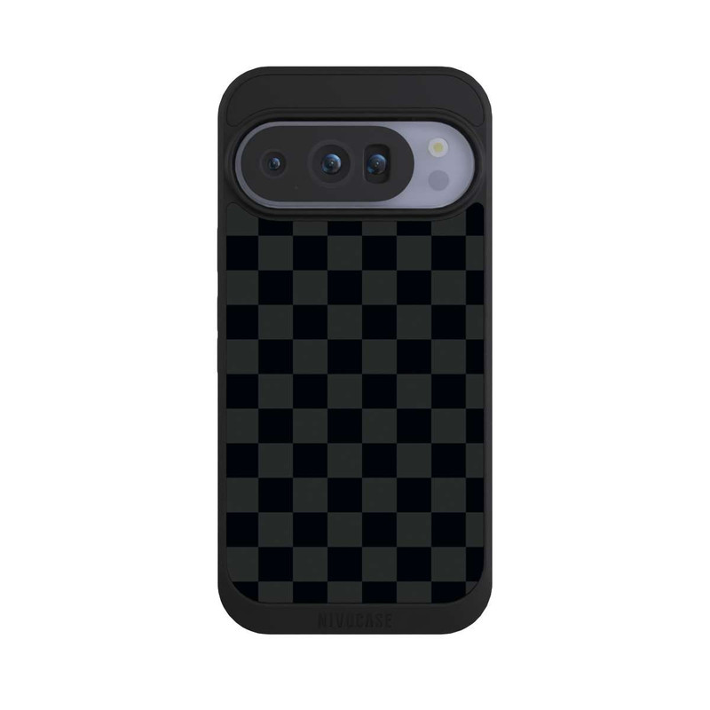 Pixel 10 Pro NIVOpure motif en damier noir