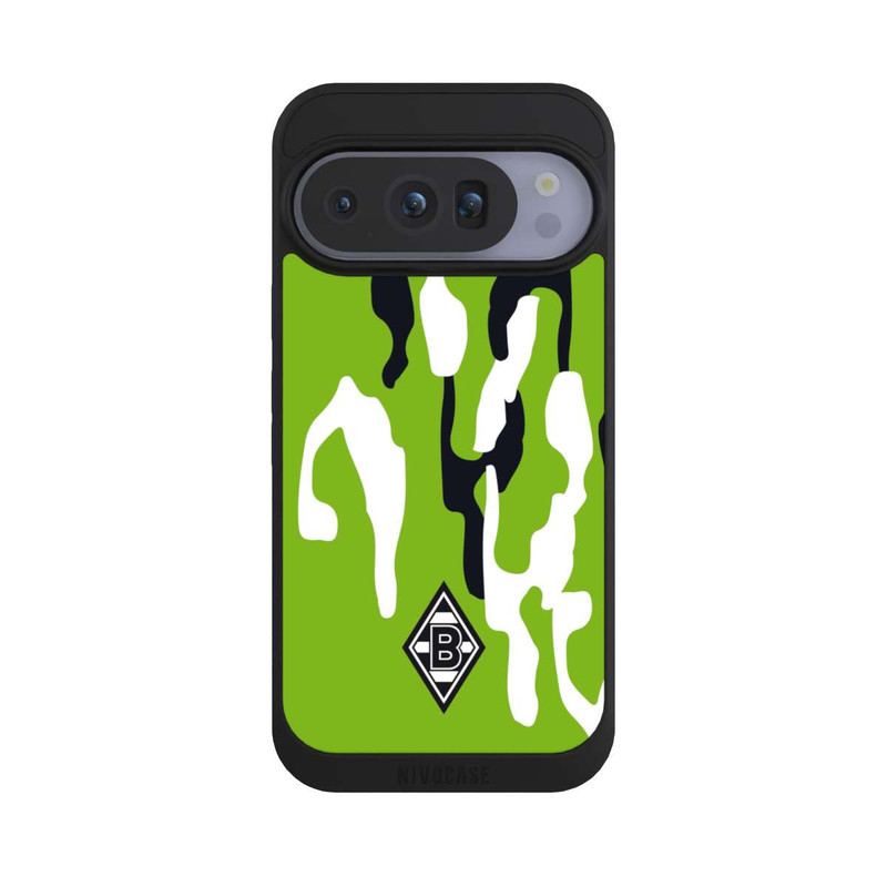 Pixel 10 Pro NIVOpure Borussia Raute Grün Weiß Schwarz
