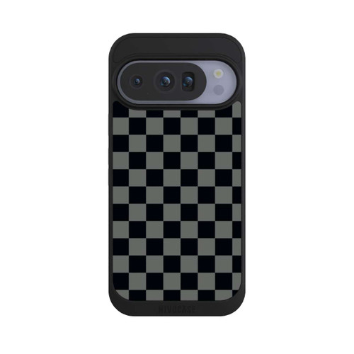 Google Pixel 10 Pro NIVOpure Schachbrett Schwarz Grau