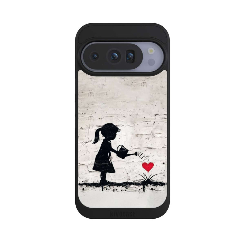 Pixel 10 Pro NIVOpure Girl Watering Bunch of Flowers 