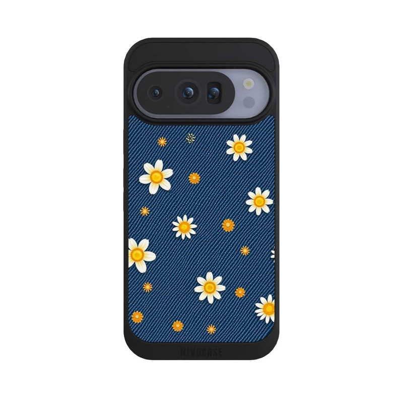 Pixel 10 Pro NIVOpure Jeans Flowers with AI