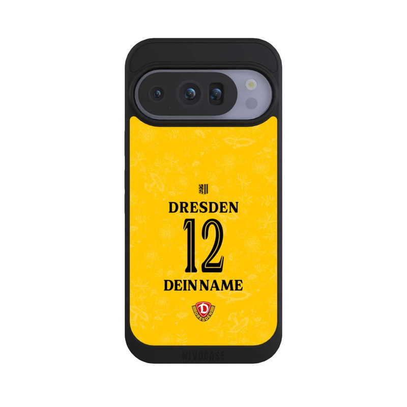 Pixel 10 Pro NIVOpure Dynamo Dresden Trikot Personalisierbar 25-26