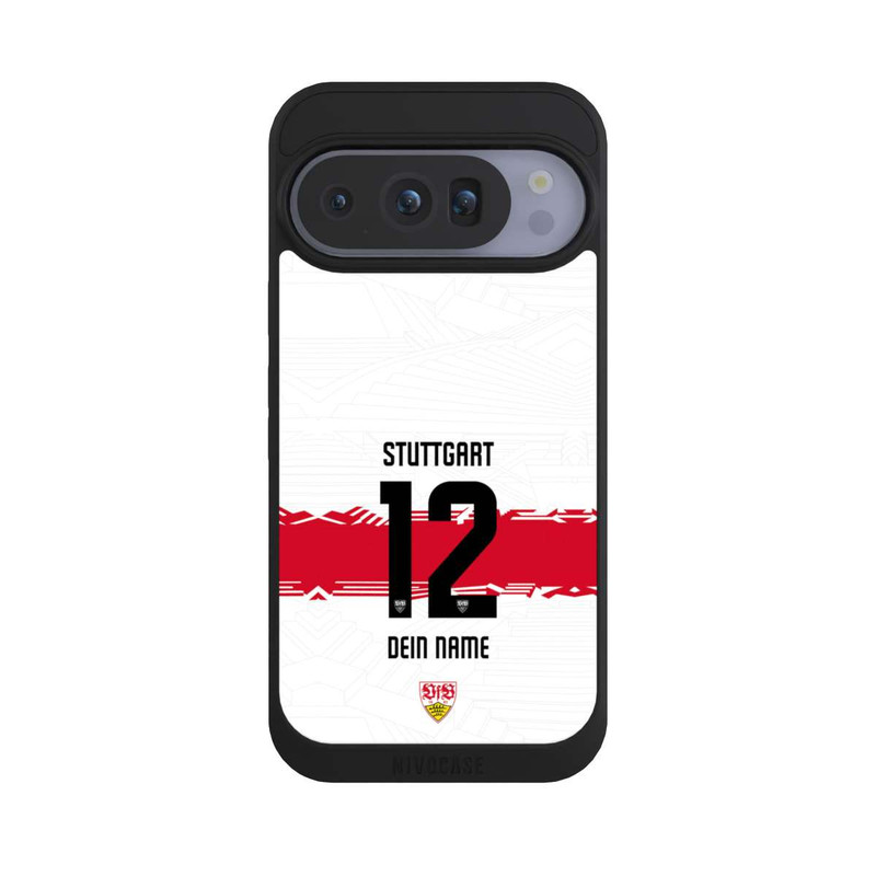 Pixel 10 Pro NIVOpure VfB Stuttgart Trikot Personalisierbar 25-26