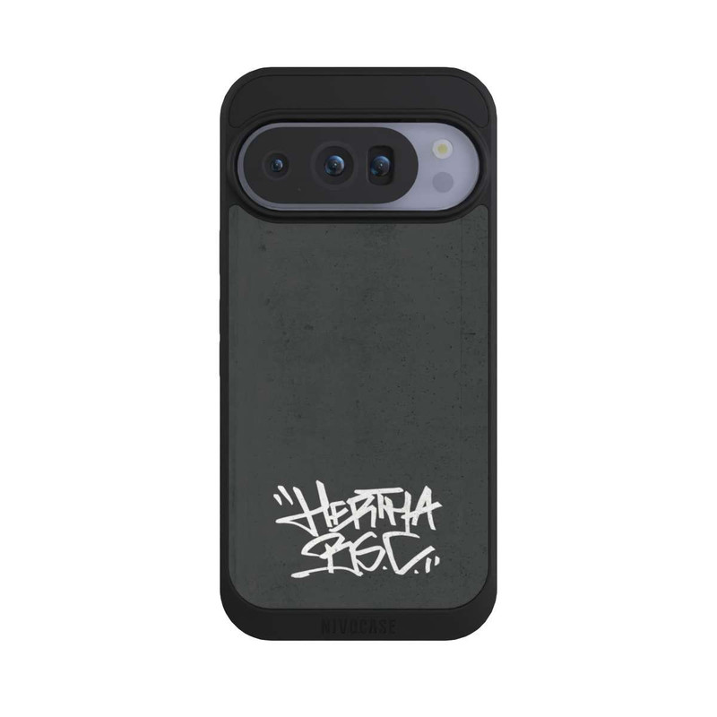 Pixel 10 Pro NIVOpure Hertha BSC Graffiti Grau