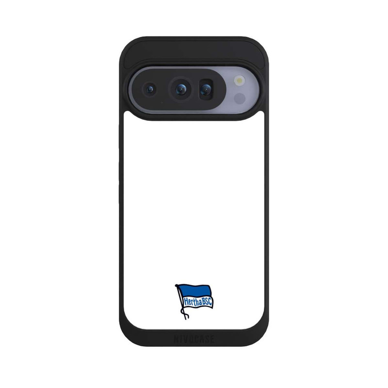 Pixel 10 Pro NIVOpure Hertha BSC Logo Weiß