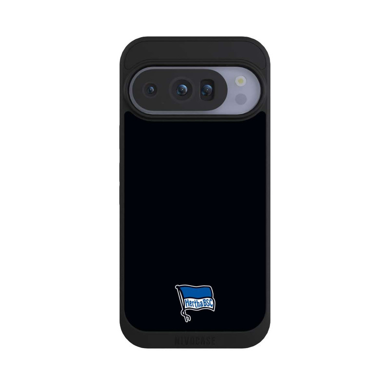 Pixel 10 Pro NIVOpure Hertha BSC Logo Schwarz