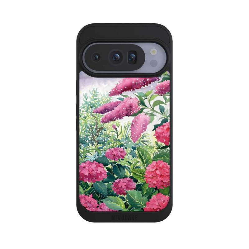 Pixel 10 Pro NIVOpure Garden Hydrangeas and Buddleia by Christopher Ryland