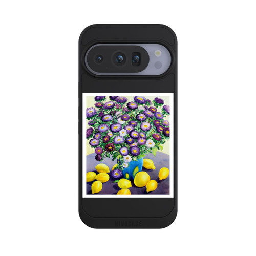 Google Pixel 10 Pro NIVOpure Purple Asters and Lemons by Christopher Ryland