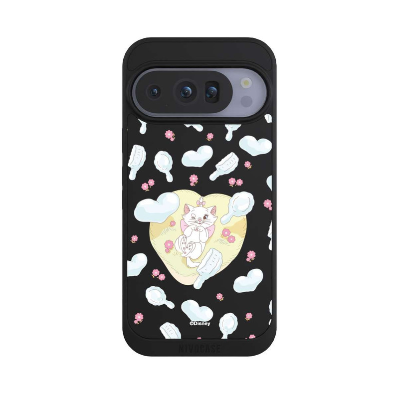 Pixel 10 Pro NIVOpure Aristocats Marie Hearts Yellow Transparent