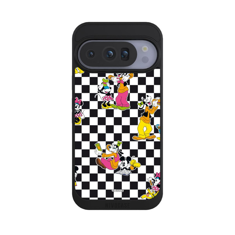 Pixel 10 Pro NIVOpure Donald and Friends Pattern Black and White