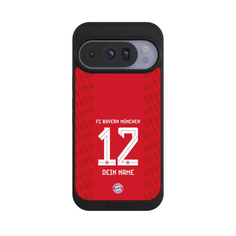 Pixel 10 Pro NIVOpure FC Bayern München Trikot Personalisierbar 25-26