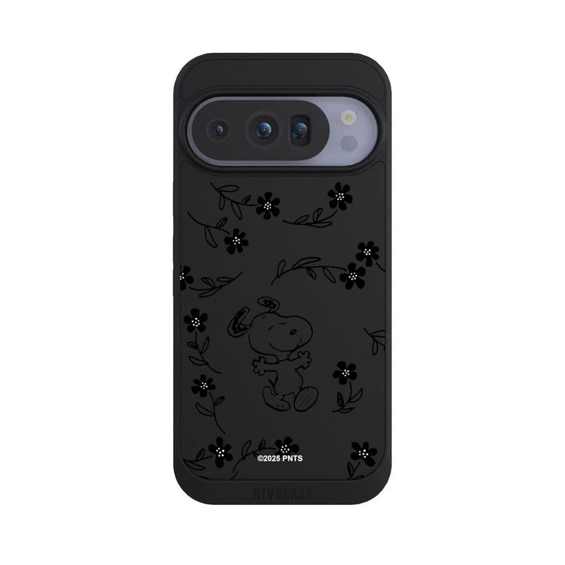 Pixel 10 Pro NIVOpure Snoopy und Flowers Transparent