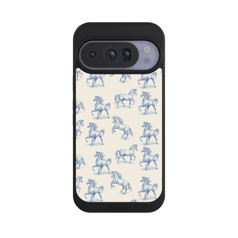 Pixel 10 Pro NIVOpure Horses Pattern Toile de Jouy with AI
